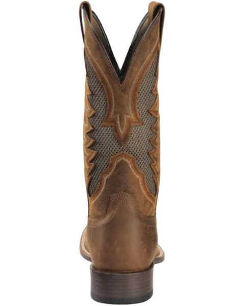Image #3 - Ariat Men's VentTEK Ultra Quickdraw Western Performance Boots - Broad Square Toe, Brown, hi-res