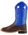 Cody James Youth Boys' Thunder Western Boots - Square Toe, Oiled Rust, hi-res