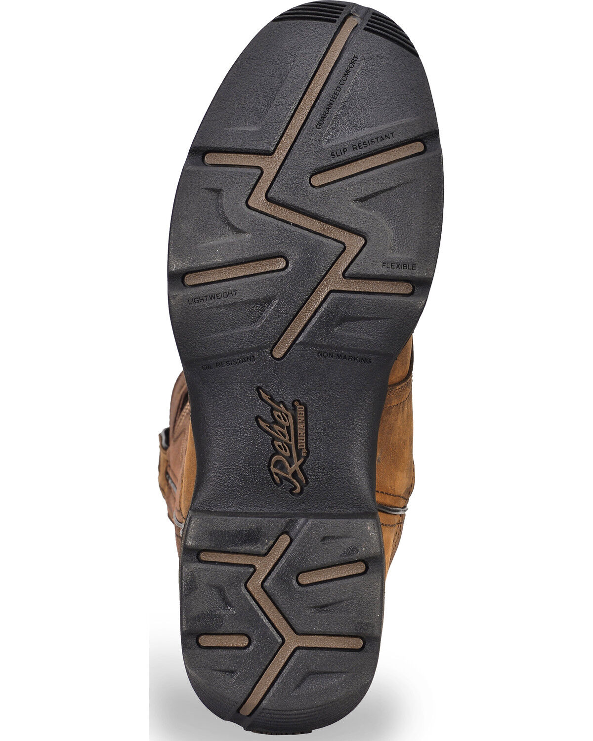 Image #11 - Durango Men's Rebel Saddle Western Boots, Bark, hi-res