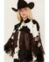 Image #2 - DANCASSAB Women's Taylor Hair-On Hide Fringe Jacket, Multi, hi-res