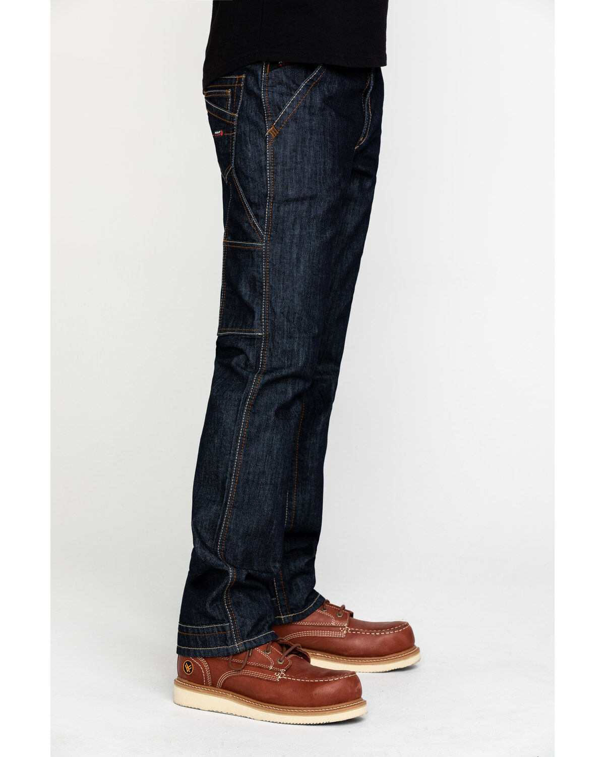 Image #3 - Ariat Men's FR M4 Workhorse Duralight Low Stretch Straight Work Jeans, , hi-res