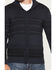 Image #3 - Pendleton Men's Tumal Ridge Multicolored Back Button-Down Sweater, Navy, hi-res