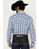 Image #4 - Wrangler 20X Men's Advanced Comfort Plaid Print Long Sleeve Snap Western Shirt, , hi-res
