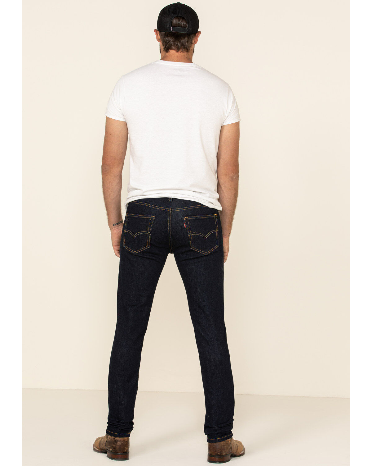 Image #5 - Levi's Men's 511 Dark Hollow Stretch Slim Fit Jeans, Indigo, hi-res