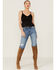 Image #4 - Shyanne Women's Satin Smocked Empire Cami, Black, hi-res