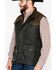Image #5 - Outback Trading Co. Men's Brant Oil Dual Entry Vest, Olive, hi-res