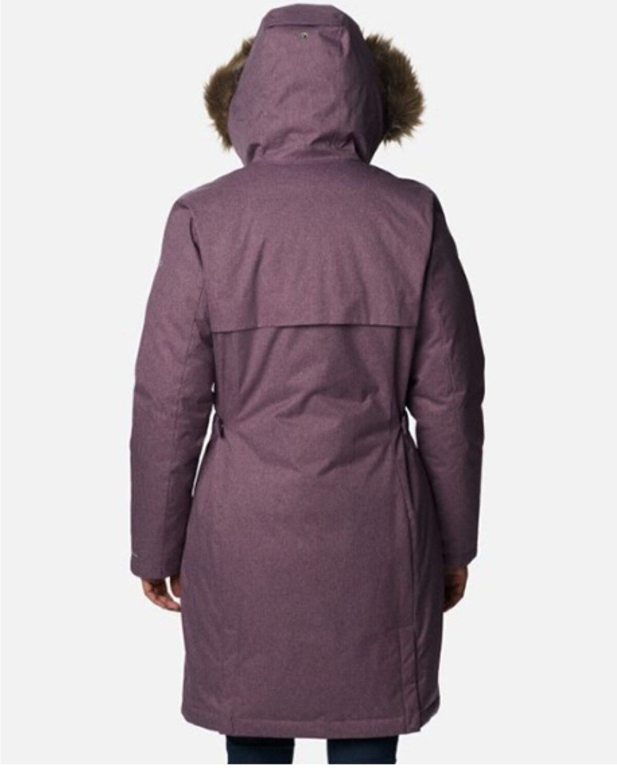 Image #3 - Columbia Women's Juniper Ridge Omni-Heat Infinity Down Parka, Burgundy, hi-res