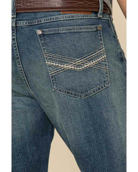 Image #4 - Wrangler 20X Men's No. 42 Caprock Canyon Stretch Slim Bootcut Jeans , , hi-res