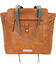American West Navajo Soul Zip Top Tote, Tan, hi-res