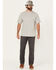 Image #1 - Carhartt Men's Rugged Flex Rigby Knit Lined Dungarees, Charcoal, hi-res