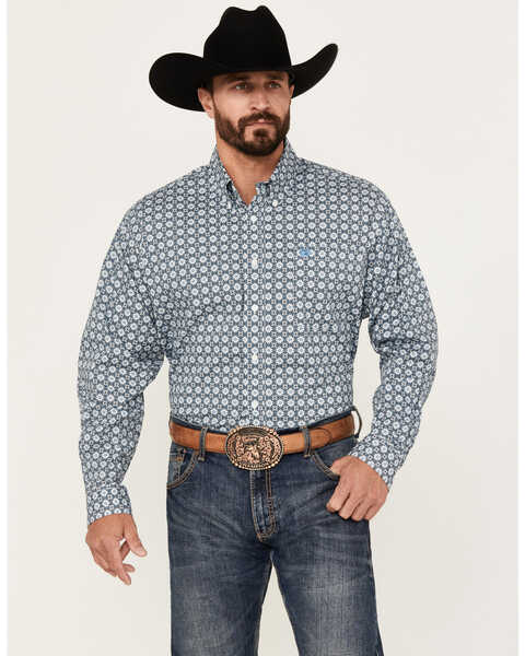Cinch Long Sleeve Plaid Shirt XL Cowboy Western Rodeo