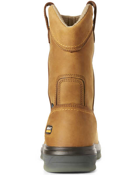 Image #3 - Ariat Men's Turbo Waterproof Western Work Boots - Carbon Toe, Brown, hi-res