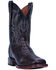 Image #1 - Dan Post Men's Kingsly Caiman Leather Western Boots - Broad Square Toe, , hi-res