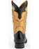 Ferrini Men's Nash Exotic Ostrich Leg Western Boots - Square Toe, Black, hi-res
