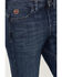 Image #2 - Hawx Men's FR Sheridan Dark Wash Straight Stretch Denim Jeans, Indigo, hi-res
