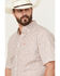 Image #2 - Ariat Men's Chapman Printed Short Sleeve Button-Down Western Shirt - Big, White, hi-res