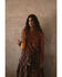 Cleo + Wolf Women's Textured Floral Midi Dress, Brick Red, hi-res