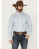 Image #1 - Wrangler x Cody Johnson Men's Geo Print Long Sleeve Button-Down Western Shirt - Tall, , hi-res