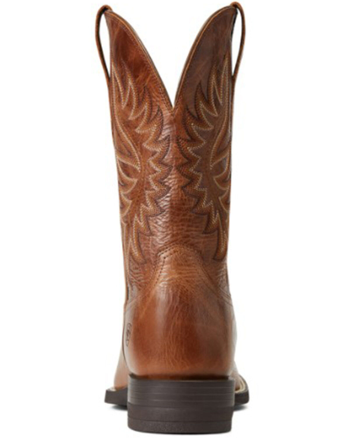 Image #3 - Ariat Men's Brander Leather Performance Western Boot - Broad Square Toe, Brown, hi-res