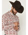 Image #2 - RANK 45&reg; Men's Sketchy Southwestern Print Long Sleeve Button-Down Stretch Western Shirt, Cream, hi-res