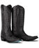 Image #1 - Lane Women's Lexington Western Boots - Snip Toe, Jet Black, hi-res