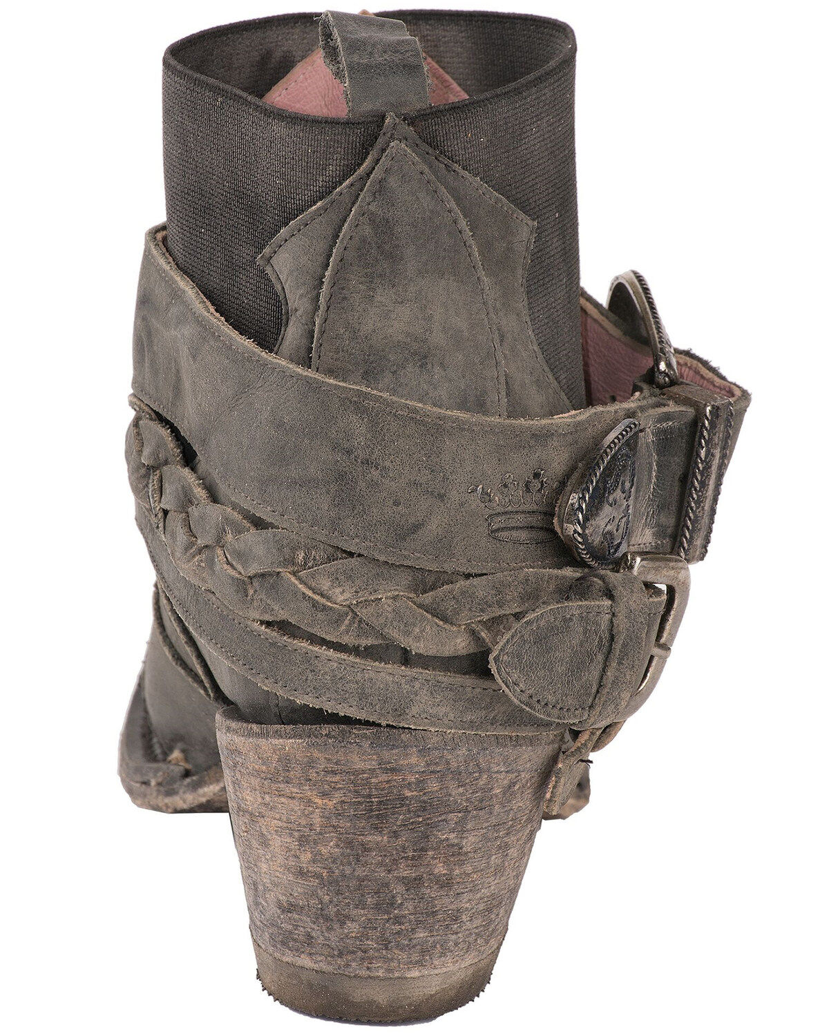 Image #4 - Junk Gypsy by Lane Women's HWY 237 Distressed Booties - Snip Toe, , hi-res