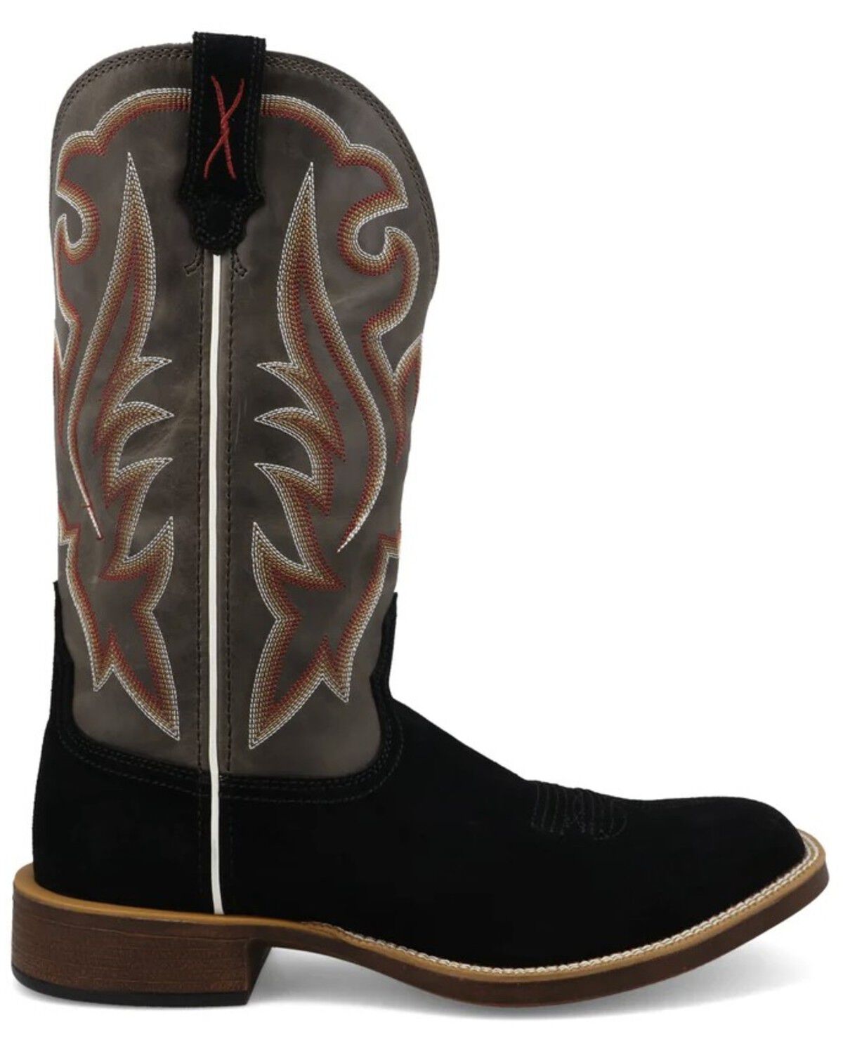 Image #1 - Twisted X Men's 13" Top Hand Performance Western Boots - Broad Square Toe, Black, hi-res