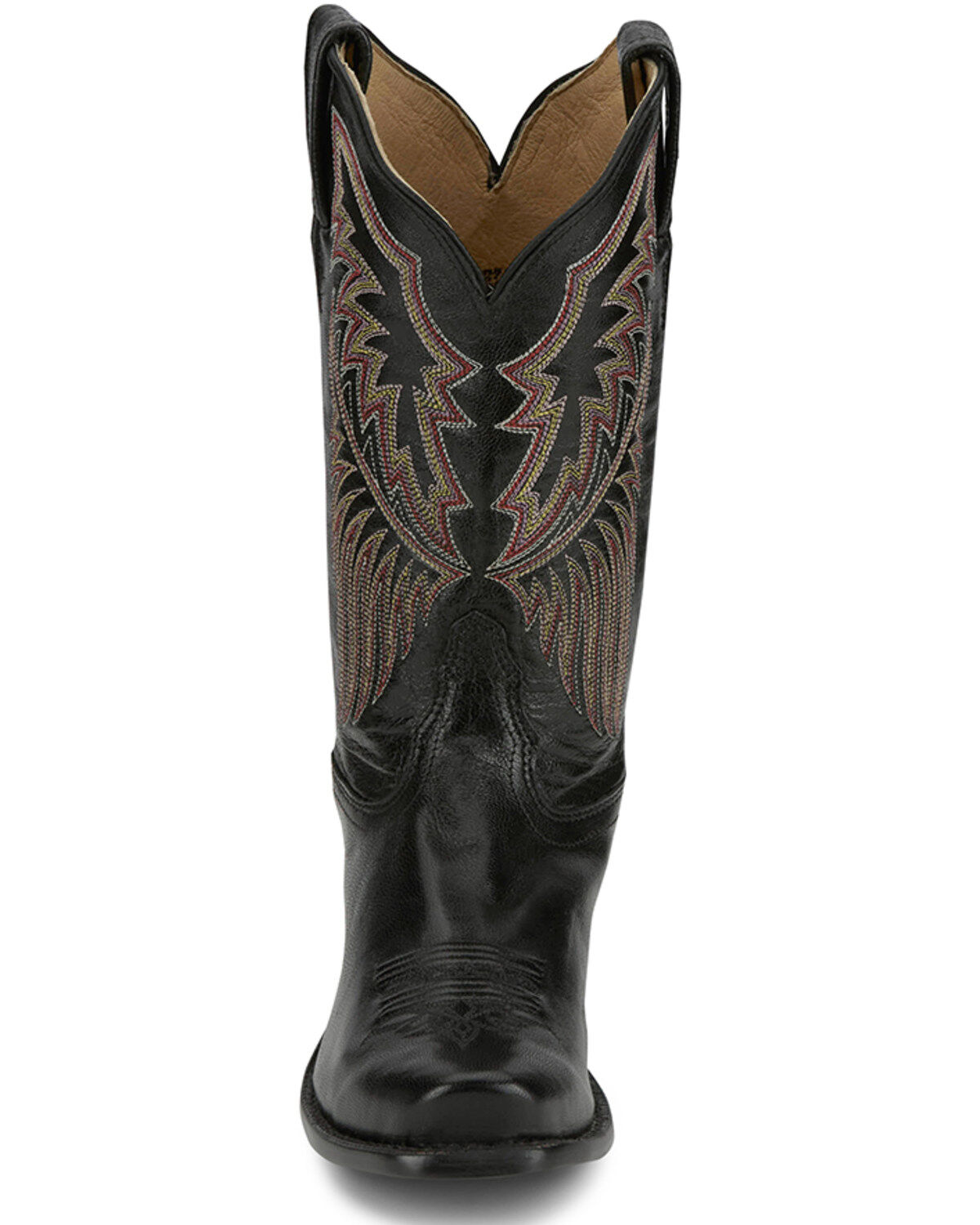 Tony Lama Women's Sagrada Western Boots - Square Toe , Black