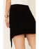 Image #5 - Double D Ranch Women's Gathered Stories Fringe Skirt, Black, hi-res