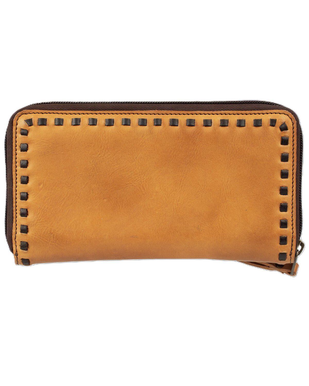 Image #2 - STS Ranchwear by Carroll Women's Bandera Berkley Bifold Wristlet Wallet, Caramel, hi-res