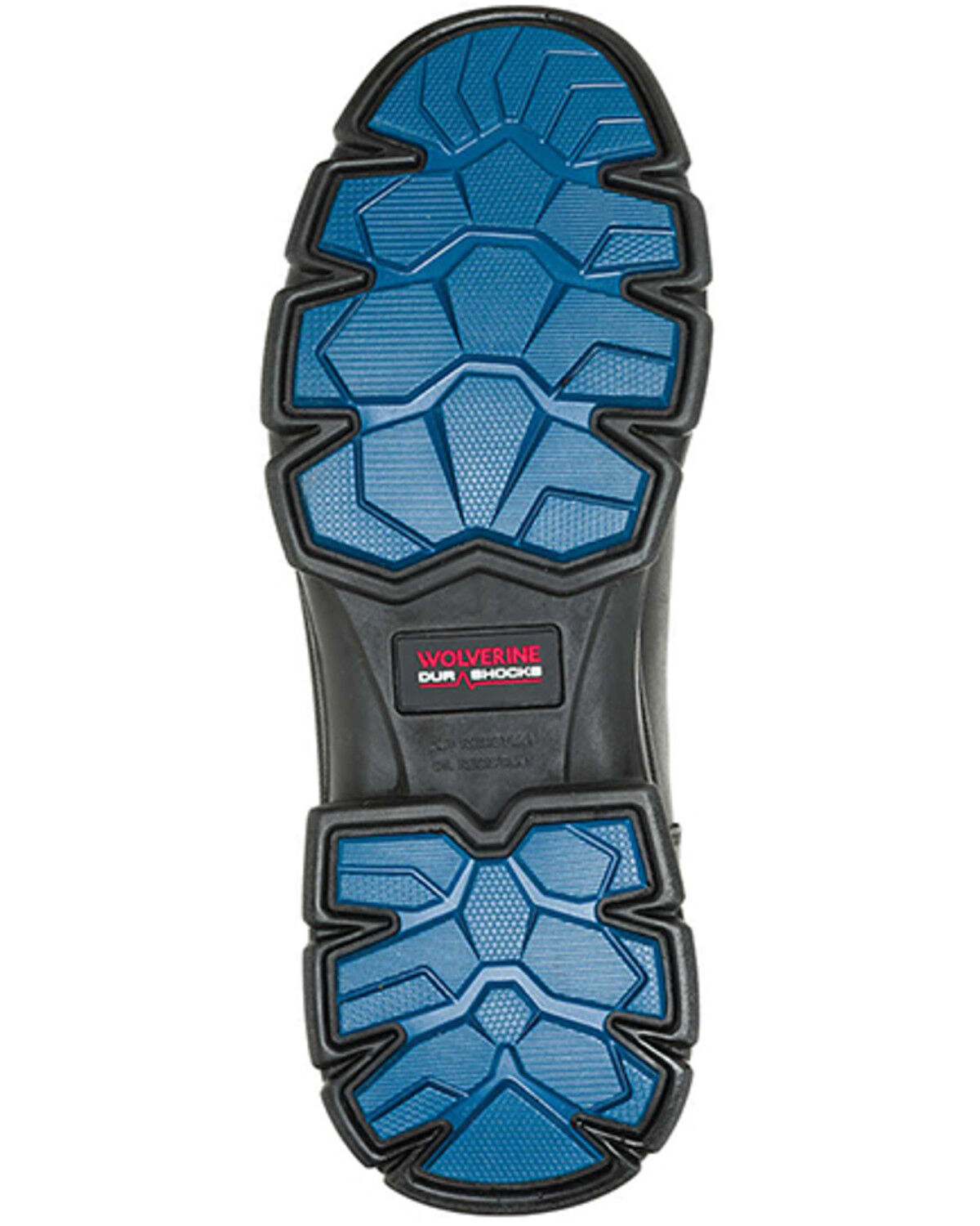 Image #5 - Wolverine Men's Durashocks Icon Romeo Carbonmax® Waterproof Work Boots - Composite Toe, Black, hi-res