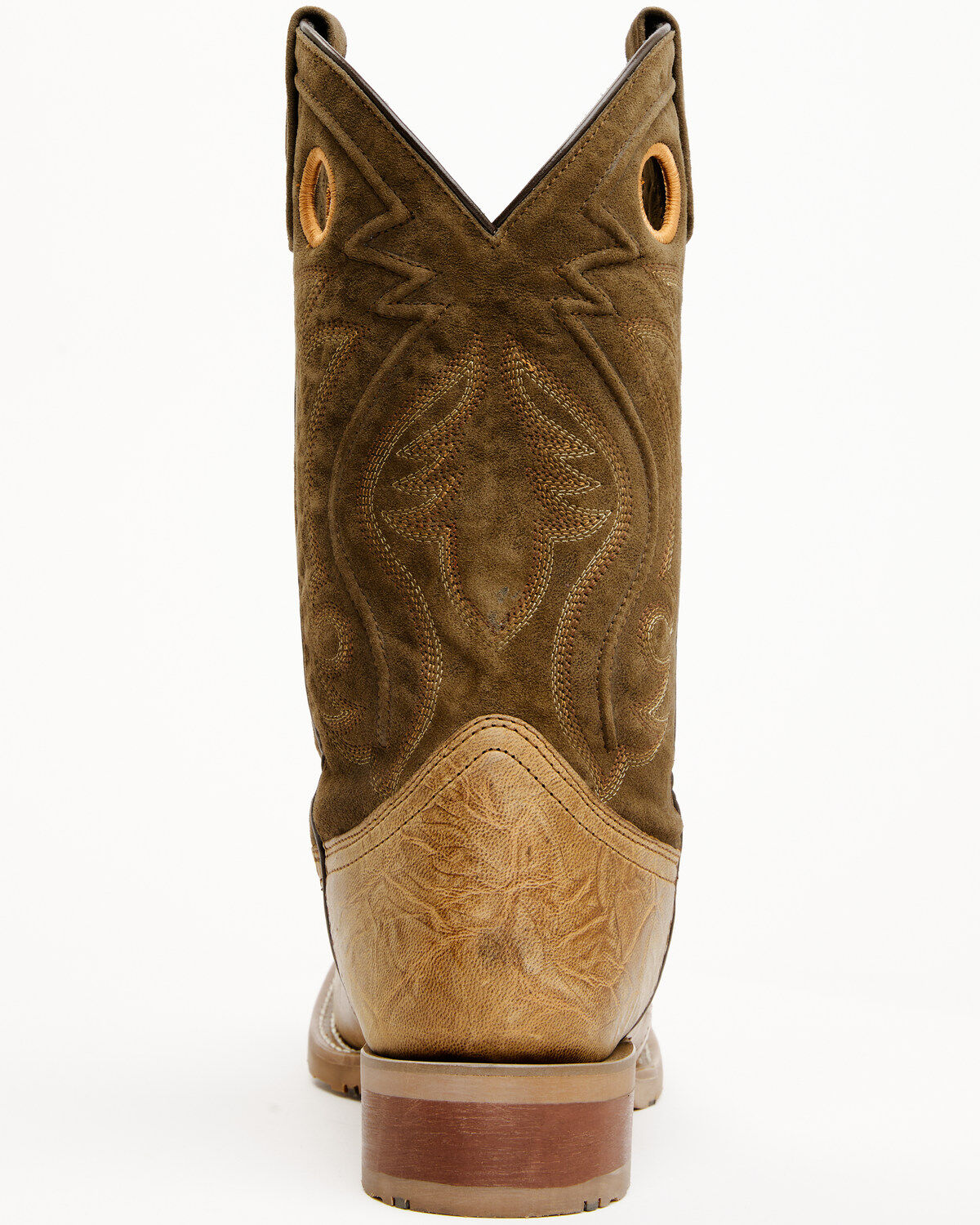 Image #5 - Laredo Men's 11" Jennings Western Boots - Broad Square Toe, Sand, hi-res