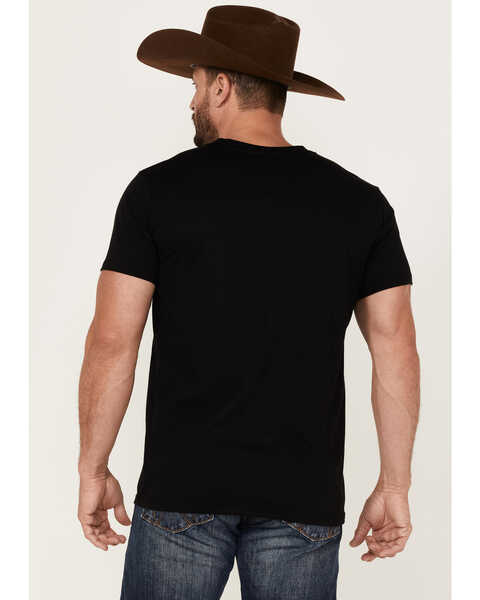 Image #4 - Dale Brisby Men's Rodeo Time Steerhead Skull Desert Graphic Short Sleeve T-Shirt , , hi-res