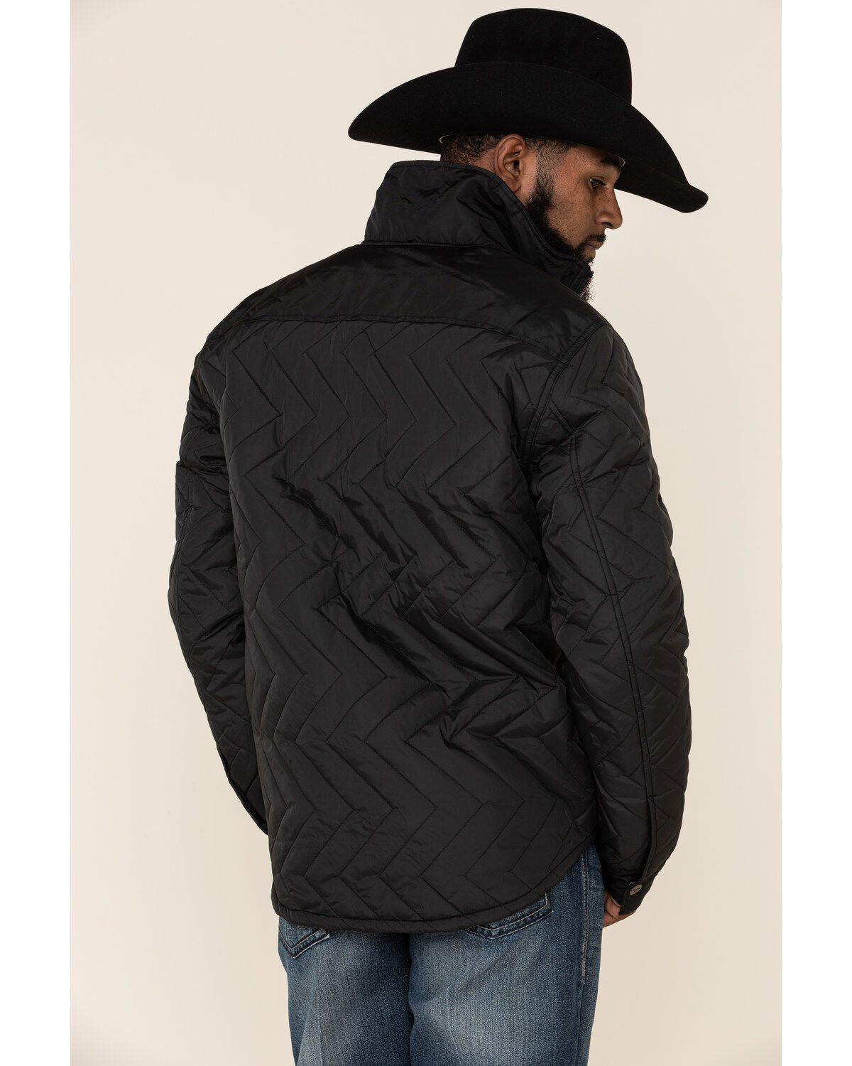 Image #4 - Kimes Ranch Men's Black Skink Quilted Shirt Jacket, , hi-res