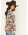 Image #4 - Idyllwind Women's Rodeo Ticket Featherlight Long Sleeve Snap Western Shirt, Cream, hi-res