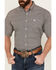 Image #3 - Cinch Men's Geo Print Short Sleeve Button-Down Western Shirt, Peach, hi-res