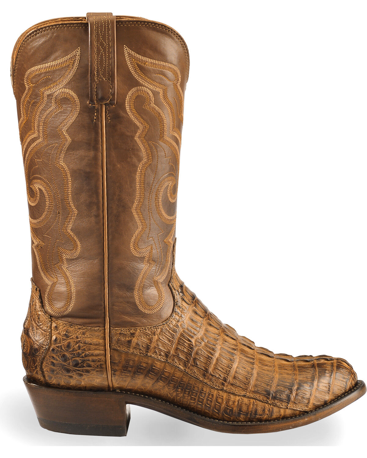 lucchese crocodile tail boots