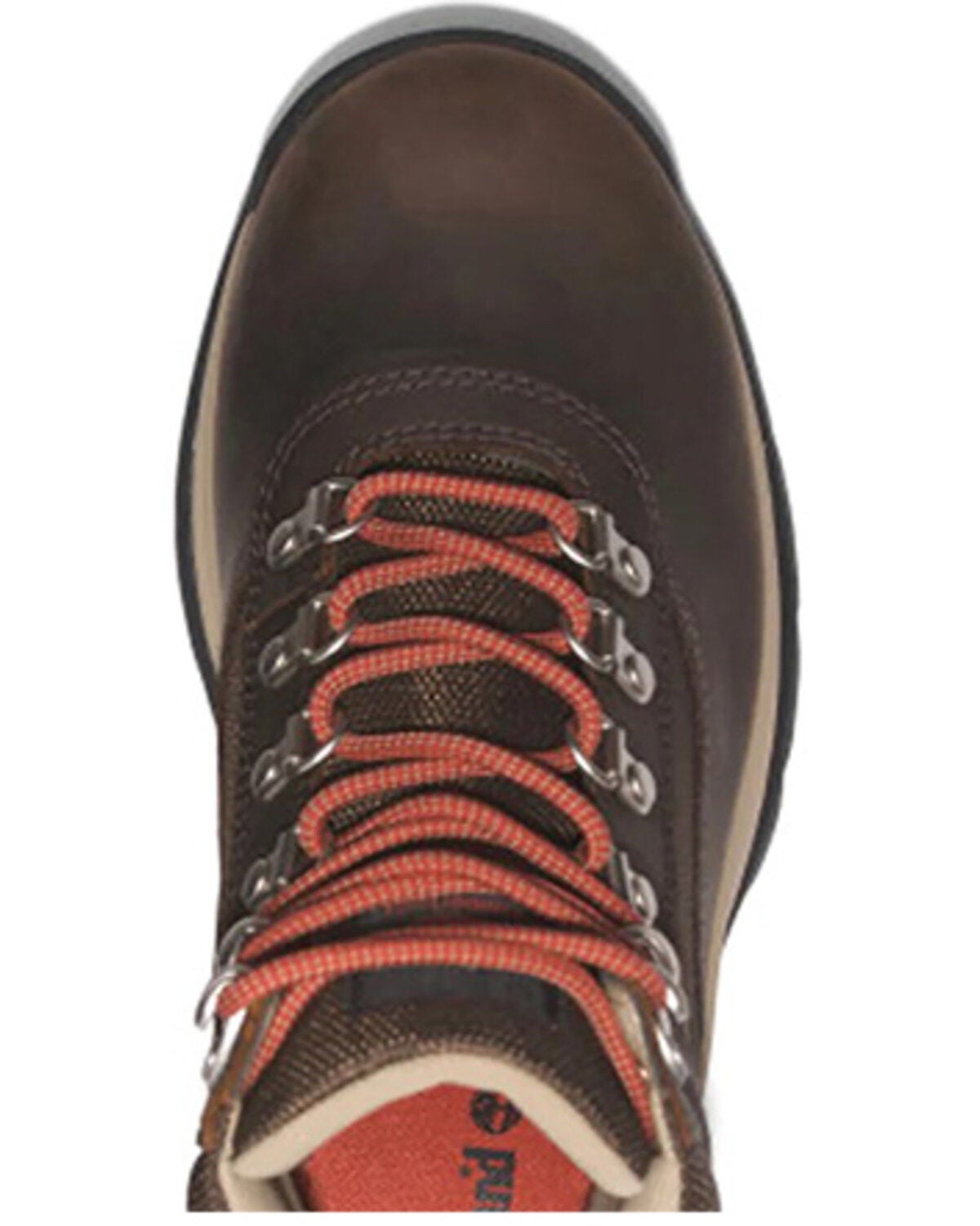 Image #4 - Timberland Pro Women's White Ledge Waterproof Hiking Boots - Soft Toe, Chocolate, hi-res