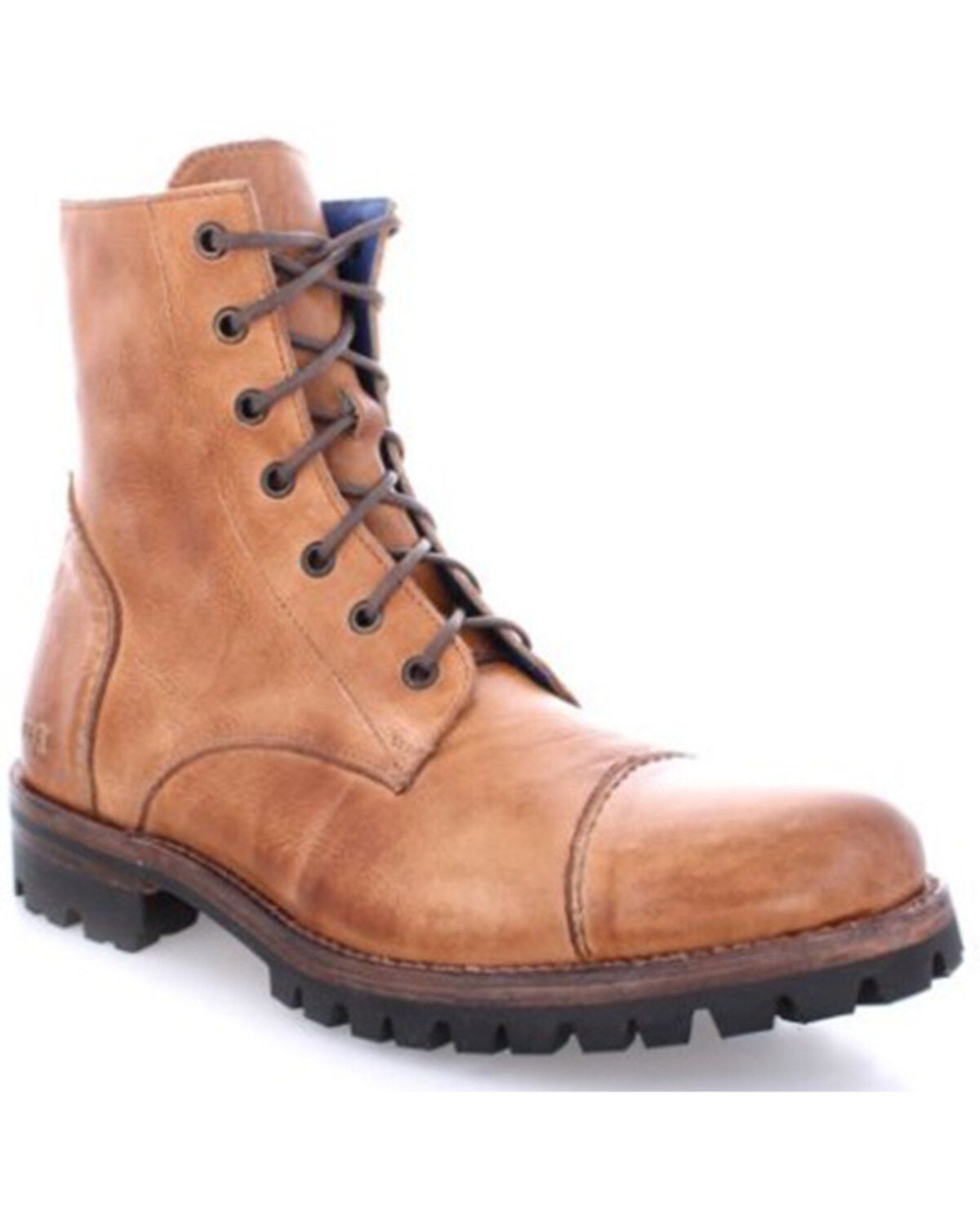 Bed Stu Men's Protege Trek Western Casual Boots - Round Toe, Tan, hi-res