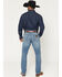 Image #3 - Wrangler Retro Men's 88MWZ Medium Wash Gralin Slim Straight Stretch Denim Jeans, Medium Wash, hi-res