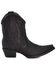 Image #2 - Circle G Women's Inlay Western Booties - Snip Toe, Black, hi-res