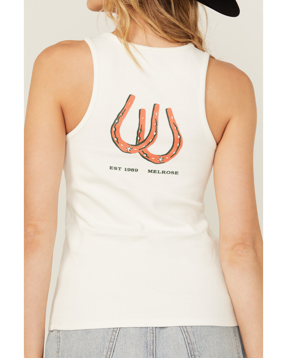 Image #4 - Blended Women's Howdy Cowboy Graphic Tank, , hi-res