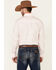 Roper Men's Amarillo Collection Solid Long Sleeve Western Shirt, Pink, hi-res