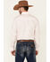 Image #4 - Roper Men's Amarillo Collection Solid Long Sleeve Western Shirt, Pink, hi-res