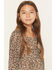 Image #2 - Sugar California Leopard Print Long Sleeve Dress, Leopard, hi-res
