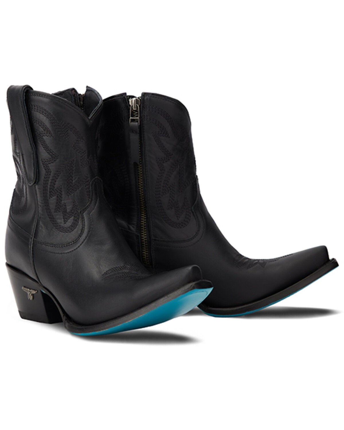 Lane Women's Smokeshow Western Booties - Snip Toe, Black, hi-res