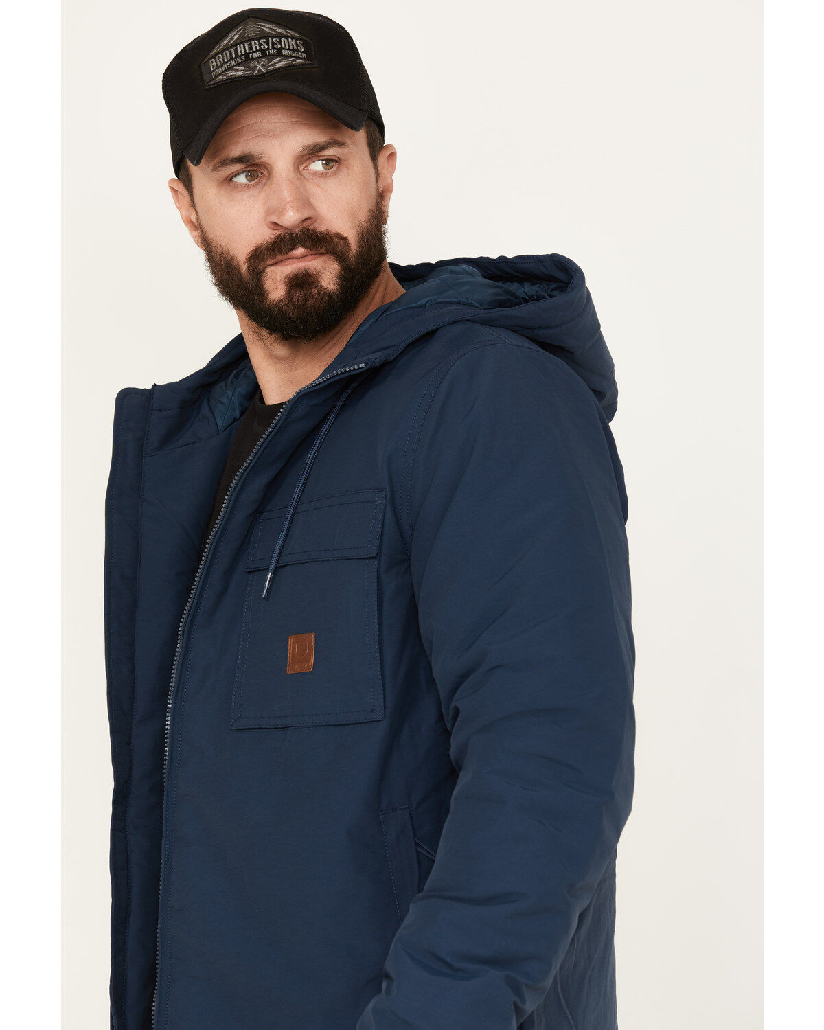 Image #2 - Brixton Men's Buck Jacket, Teal, hi-res
