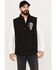 Howitzer Men's We Skull Bonded Vest, Black, hi-res