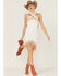 Image #2 - Shyanne Women's Fringe Halter Bodycon Mini Dress, Ivory, hi-res