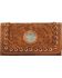 Image #1 - American West Harvest Moon Tri-Fold Leather Wallet, Saddle Tan, hi-res